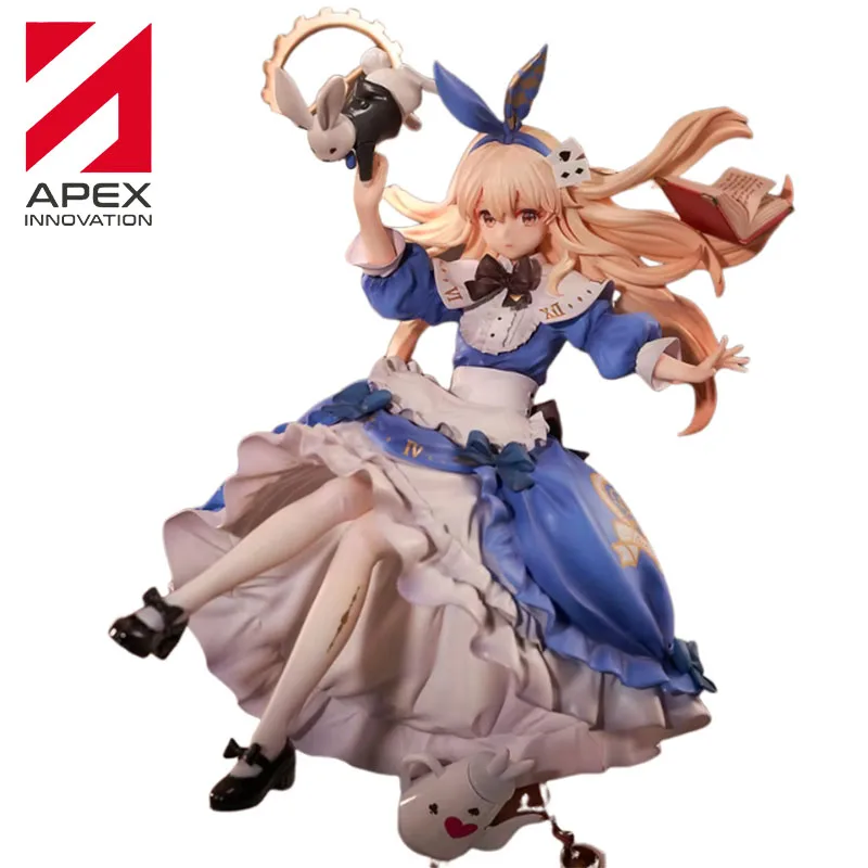 Original APEX INNOVATION Alice Alice's Adventures in Wonderland PVC Anime Figure Cartoon Collectibles Model Ornament Toy Gifts