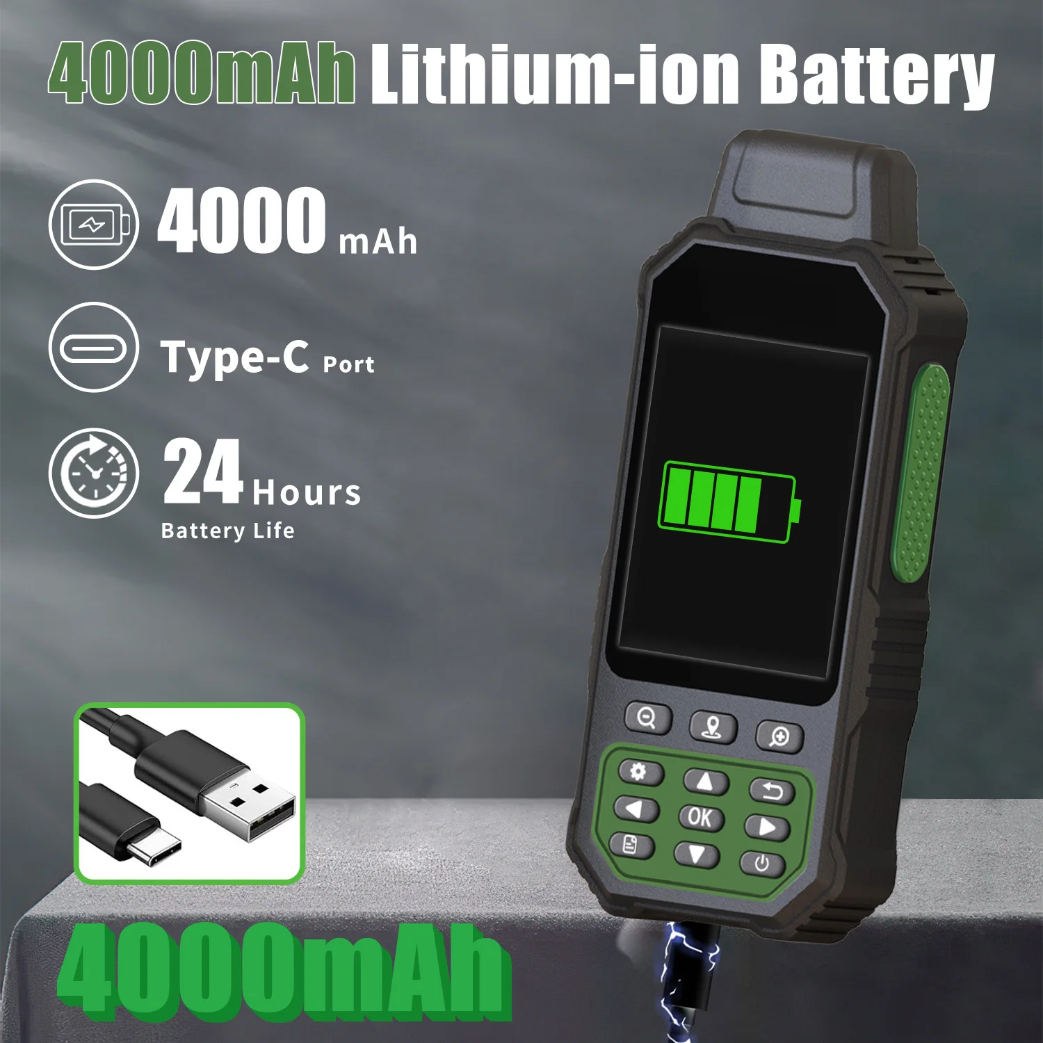 HEIPOE ZL190plus acre measuring instrument handheld GPS land meter area measuring instrument farmland measuring instrument