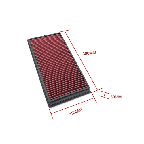 Imagen 2 del producto Filtro de aire de alto flujo para coche, sistema de entrada de aire para VW Golf IV, GTI, Bora, Beetle, Jetta, Seat León, Skoda Octavia, Audi A3, S3 TT, R-EP