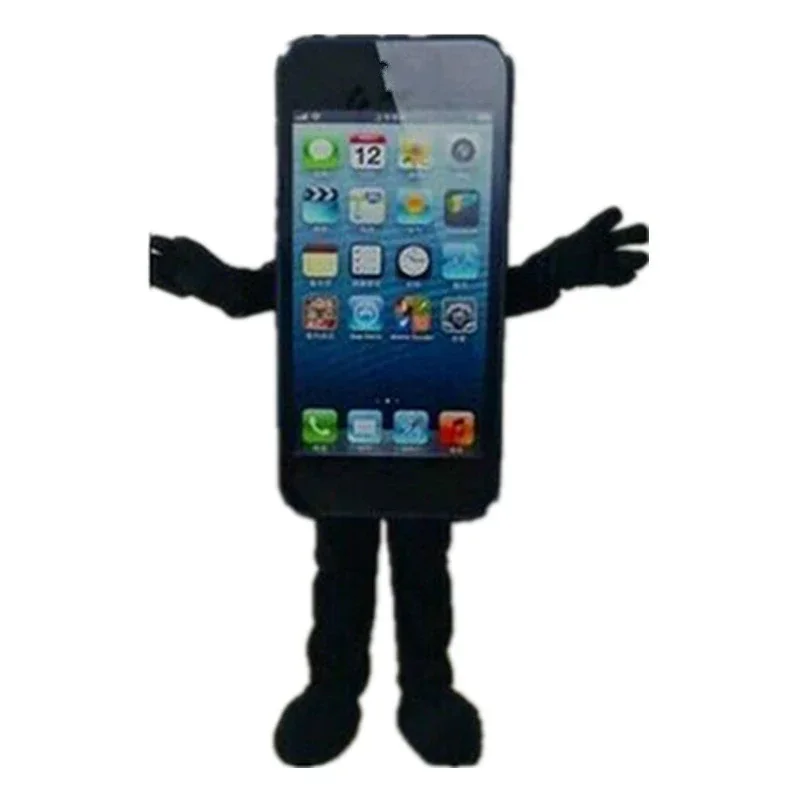 

Cell Phone Mascot Costume Cosplay Suit Party Game Dress-up Outfit Halloween Adult Cartoon Character Hand-made