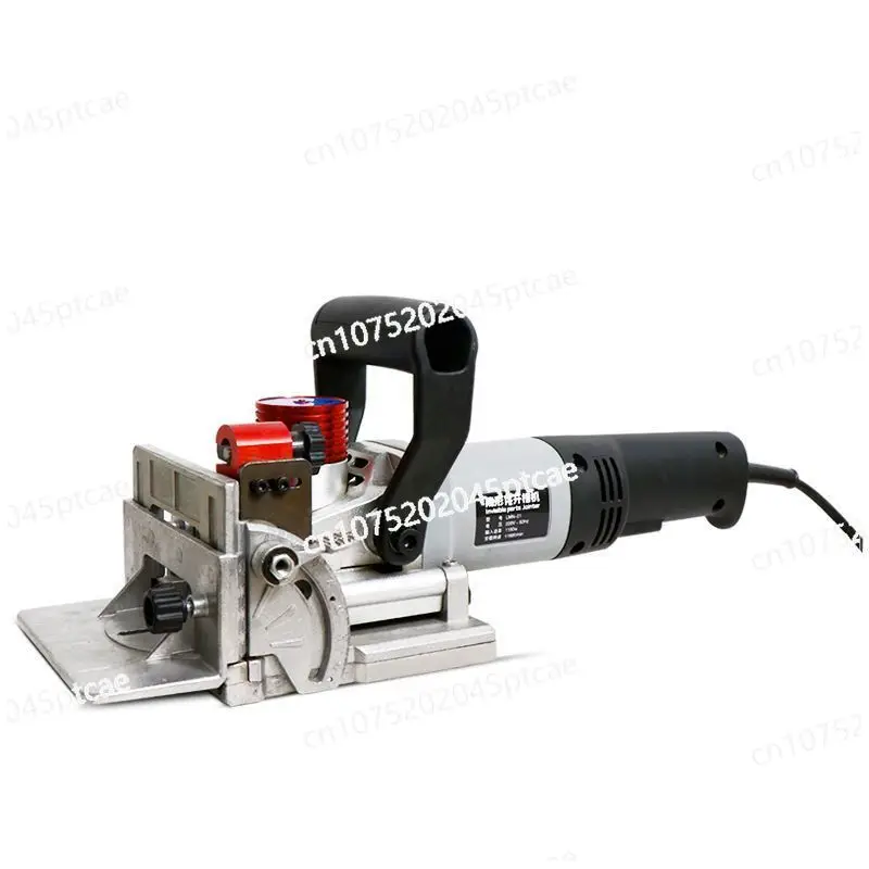 Adjustable Non-Hole Splicing Slotting Machine, Lamino Invisible Parts, Woodworking Slotting Machine, 220V Angle