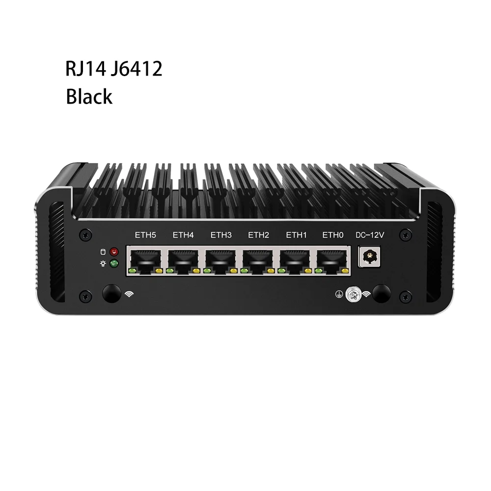 Imagem -03 - Hunsn-micro Firewall Appliance Roteador Pcintel J6412vpn 6x Intel 25 Ghz I226-v Aes-niconsolehdgpiodp Slot Sim Rj14