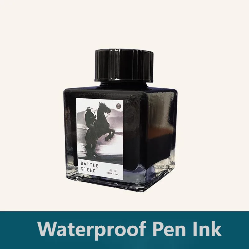 

Light Colored Hook Line, Non Fading Waterproof Ink,pen Ink Black Colored Comic, Watercolor Paint, Colored Ink