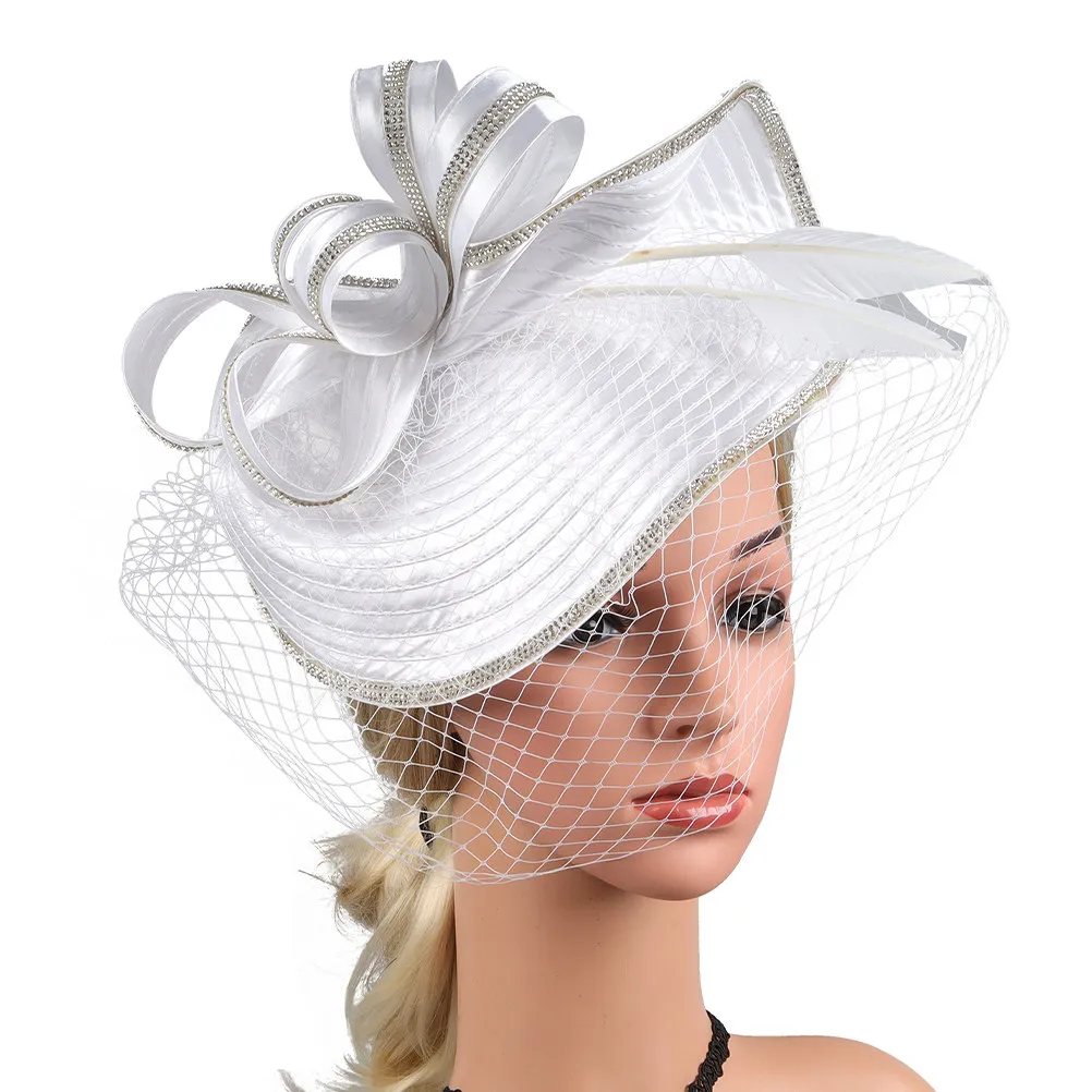 

Модный головной убор-фасцинатор для женщин: удобный, стильный, романтичный, для свадьбы, чаепития, церкви, карнавала, винтажный