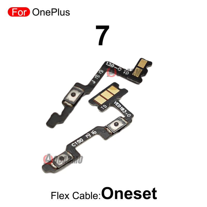 Power On/Off Volume Buttons Flex Cable Repair For OnePlus 7 8 Pro 7T 1+8Pro 1+7Pro Replacement Parts