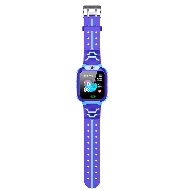 Reloj inteligente Q12 para niños, dispositivo con teléfono Sos, foto remota, Chat de voz, Compatible con Ios y Android, regalos para niños