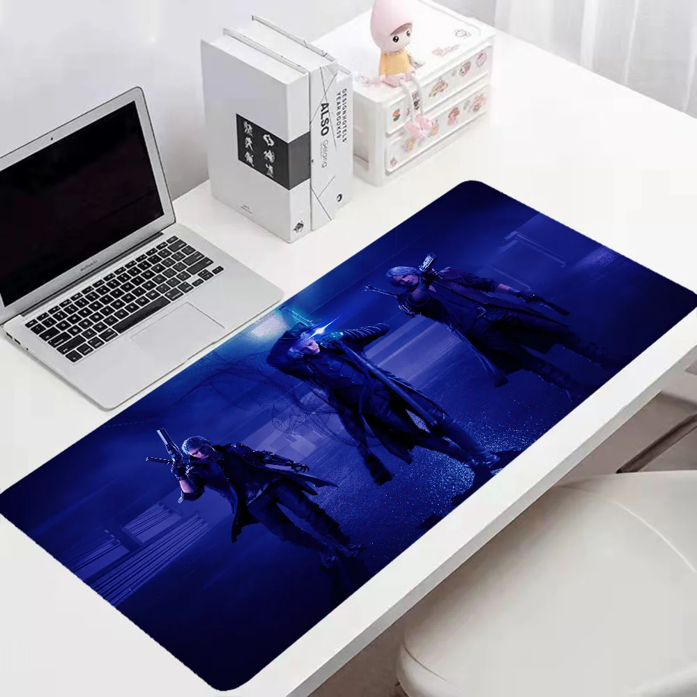 Devil May Cry Xxl Gaming Mouse Pad Laptop Mat Computer Accessories Pc Gaming Computers Gamer Keyboard Mousepad Rgb Deskpad Desk