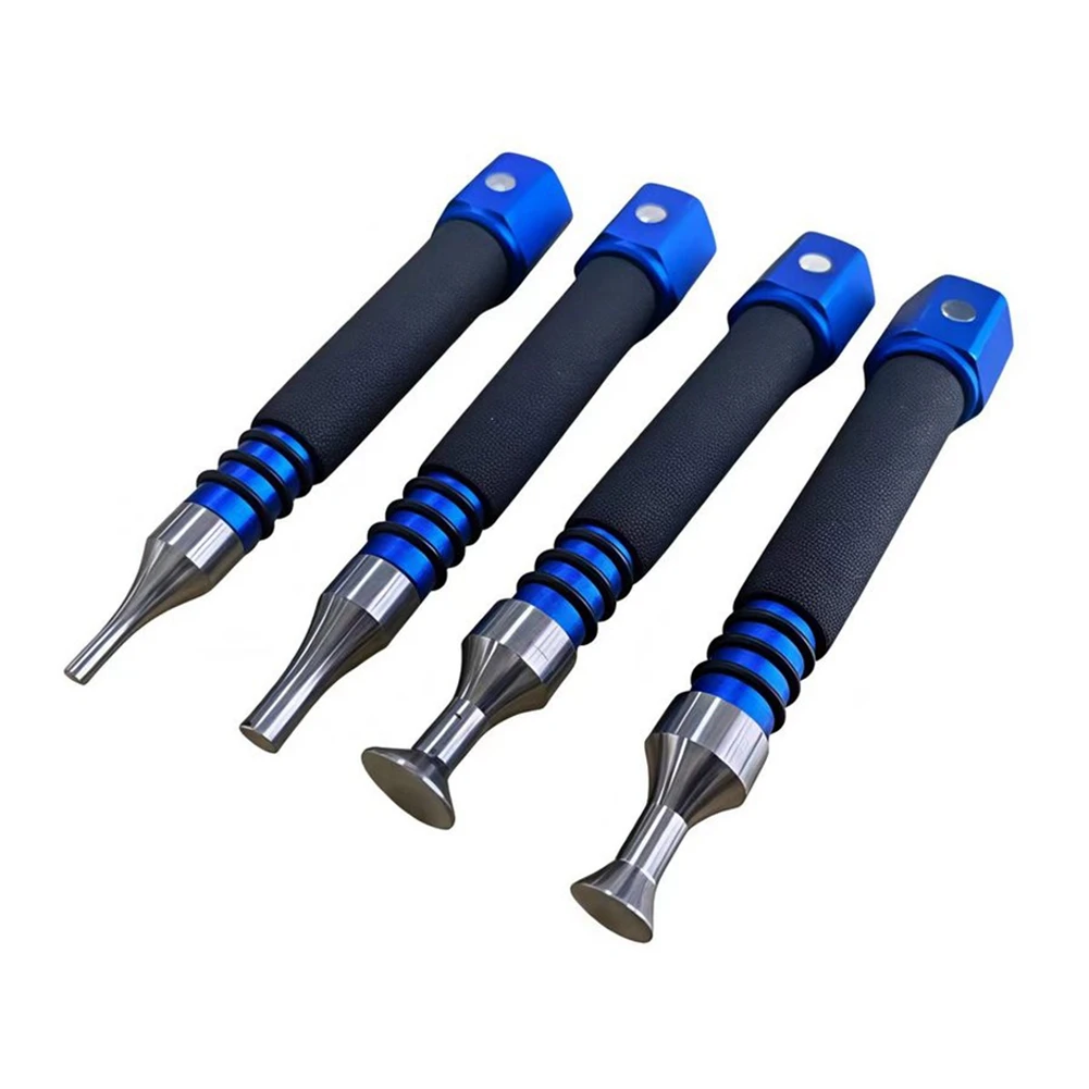 #17T (Metal+Rubber)Professional Paintless Dent Repair Tool Kit Magnetic Tapping Pen Set,Automotive Parts & Accessories