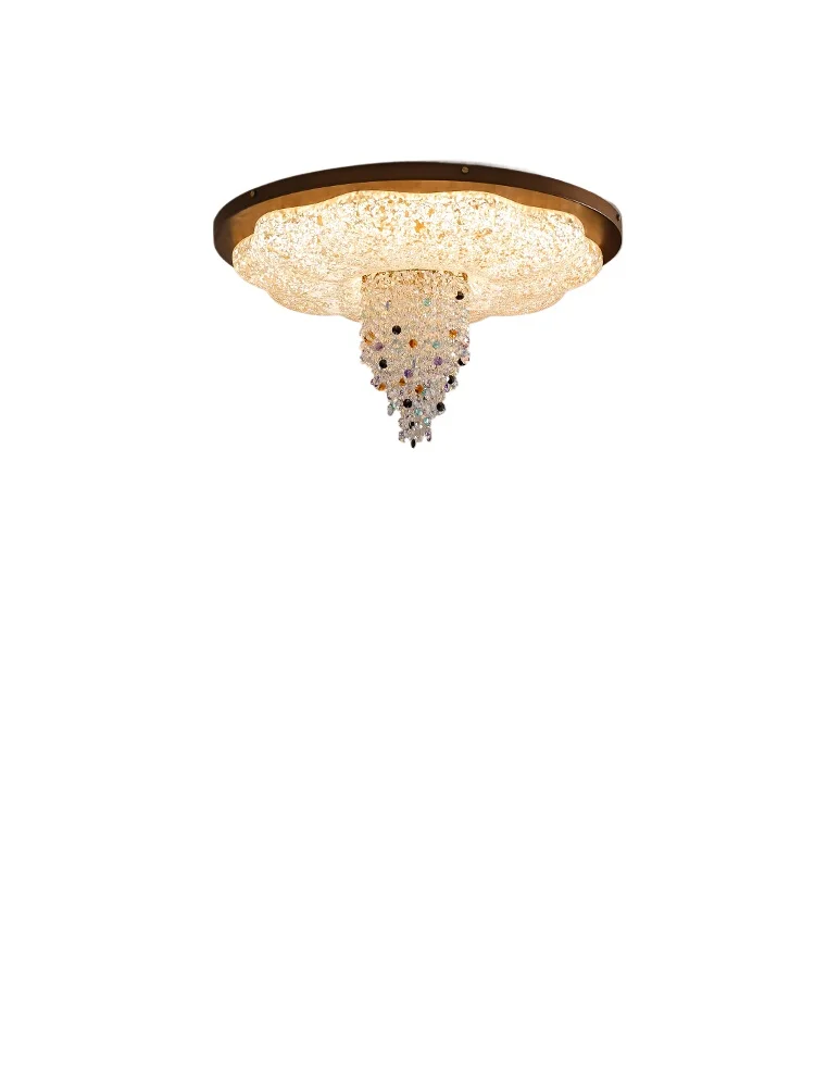 

Bedroom ceiling lamp antique French designer master bedroom American full spectrum high-end