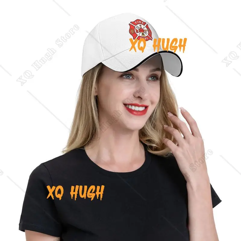 Gorra de béisbol Unisex, gorro de papá ajustable para adultos, Departamento de Bomberos, moda para hombres y mujeres, al aire libre