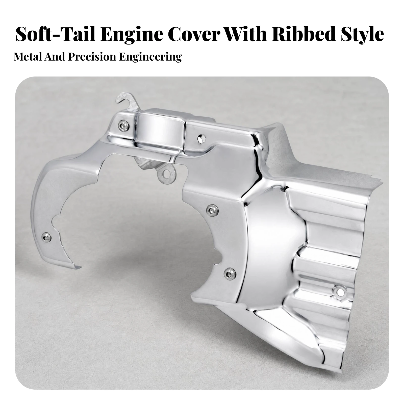 Softail Gearbox Interface Cover Easy to Install Engine Gearbox Interface Cover Custom Rugged for Garage Upgrades