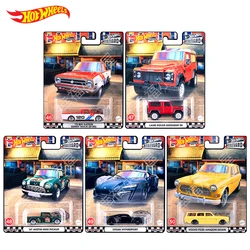 Original Hot Wheels Premium Car Diecast 1/64 Boulevard Datsun Lykan Austin Mini Pickup modello in metallo bambini ragazzi giocattoli regalo da collezione