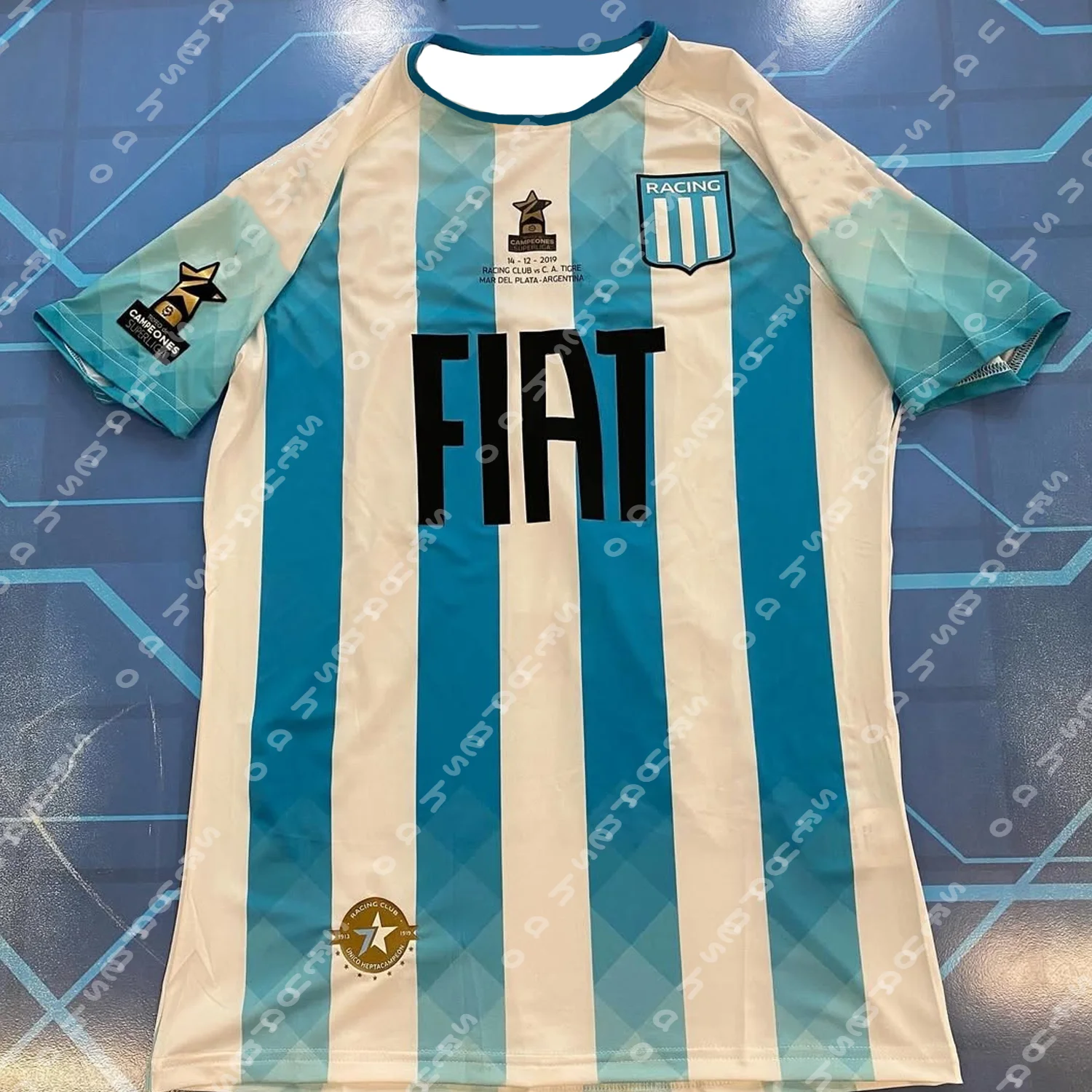 Vintage Style Racing Club Avellaneda 2019-20 Shirt Football Jersey ManWomen Sport Comfort T-Shirt Sport Kid/Adult 3D Fashion Tee