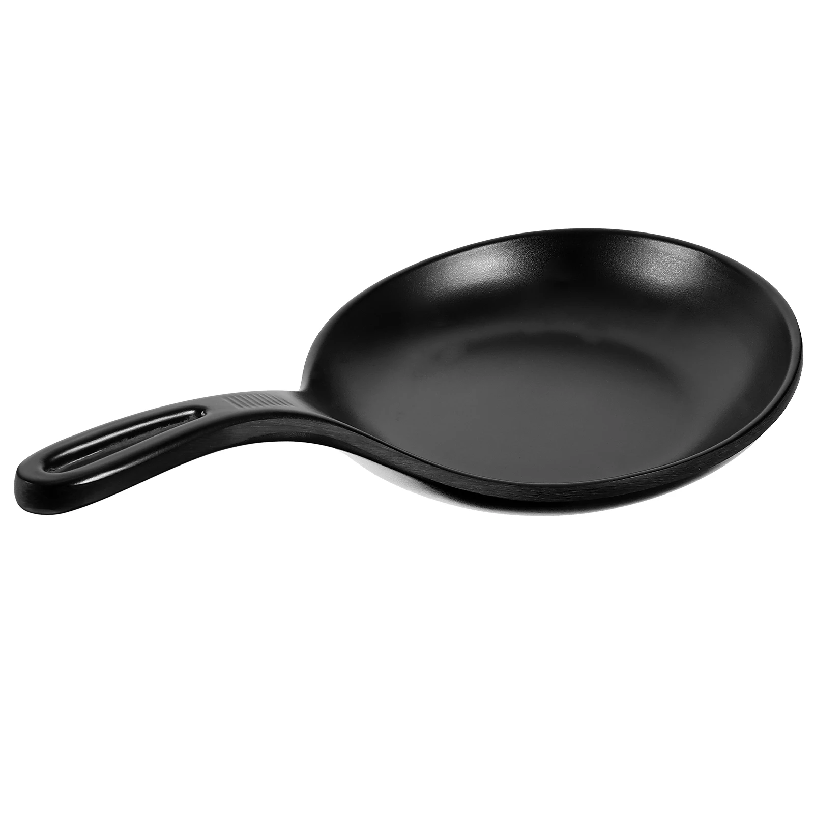 

1pc Large Spoon Shape Food Serving Plate With Handle Reusable Storage Tray Household Kitchen Dining Room Restaurant Use