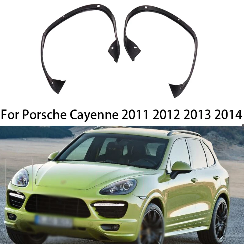 For Porsche Cayenne 2011 2012 2013 2014 Car Headlight Rubber Sealing Strip Trim Headlamp Decorative Strip