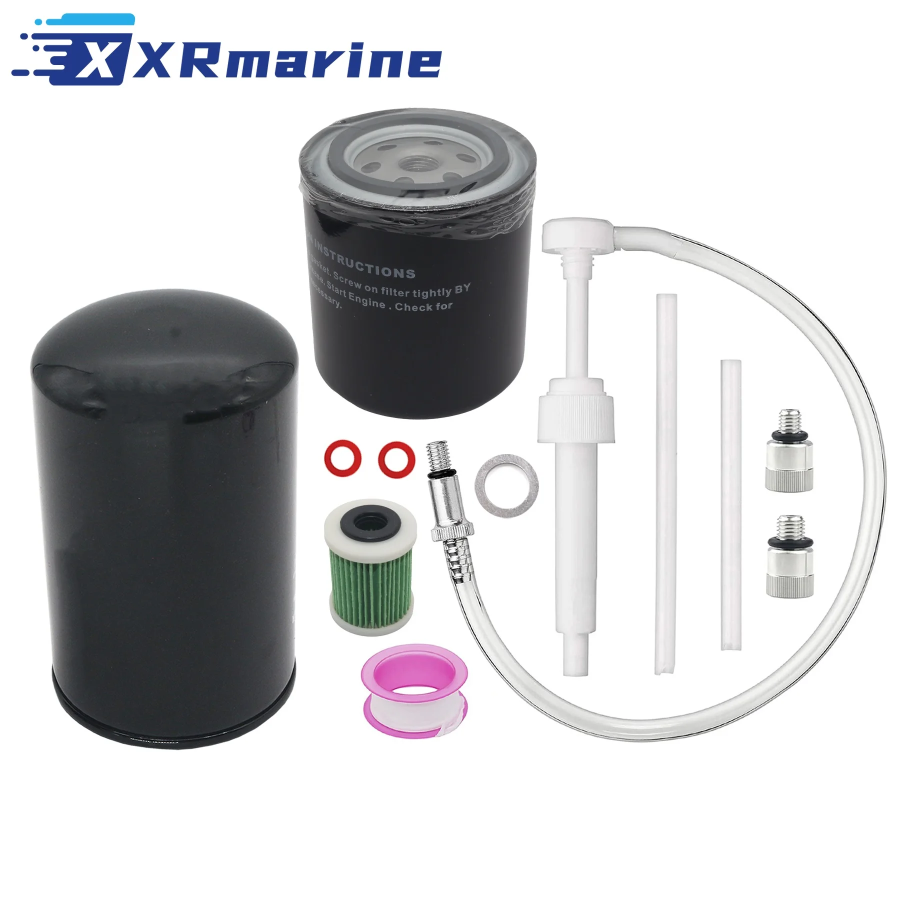 

8M0224553 Oil Filter N26-13440-00 & 6P3-24563-00 Fuel Filter Kit for Yamaha VF/F 200 225 250 300 350 HP XTO425 Outboard Eninge
