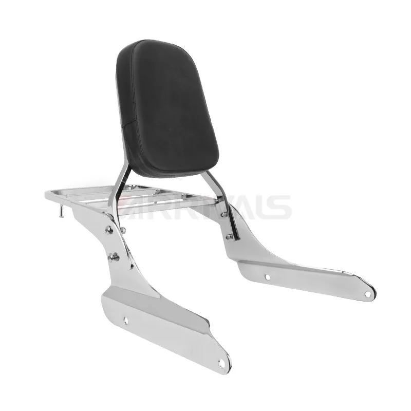 Motorcycle Sissy Bar Backrest With Luggage Rack For HONDA SHADOW VLX VT400-600 1996-2008 07 06 05 04 03 02 01 00 99 98 97