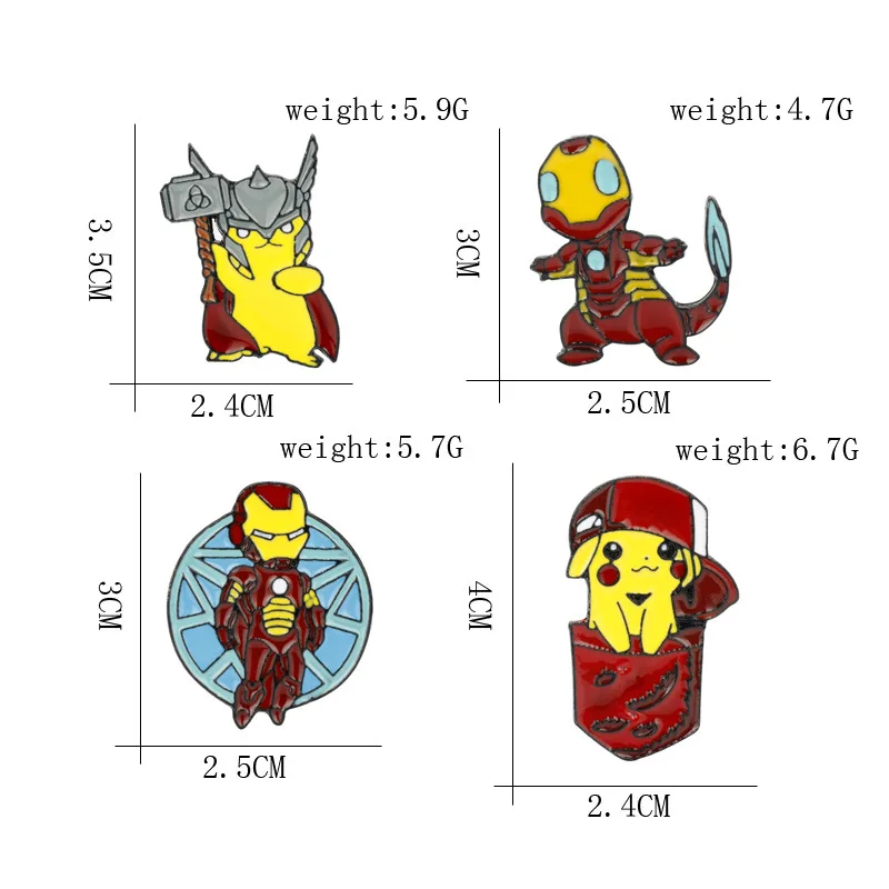 Przypinki z motywami filmowymi dla mężczyzn, broszki na ubrania, miękkie emaliowane przypinki, odznaki do teczki, akcesoria, prezenty dla fanów.