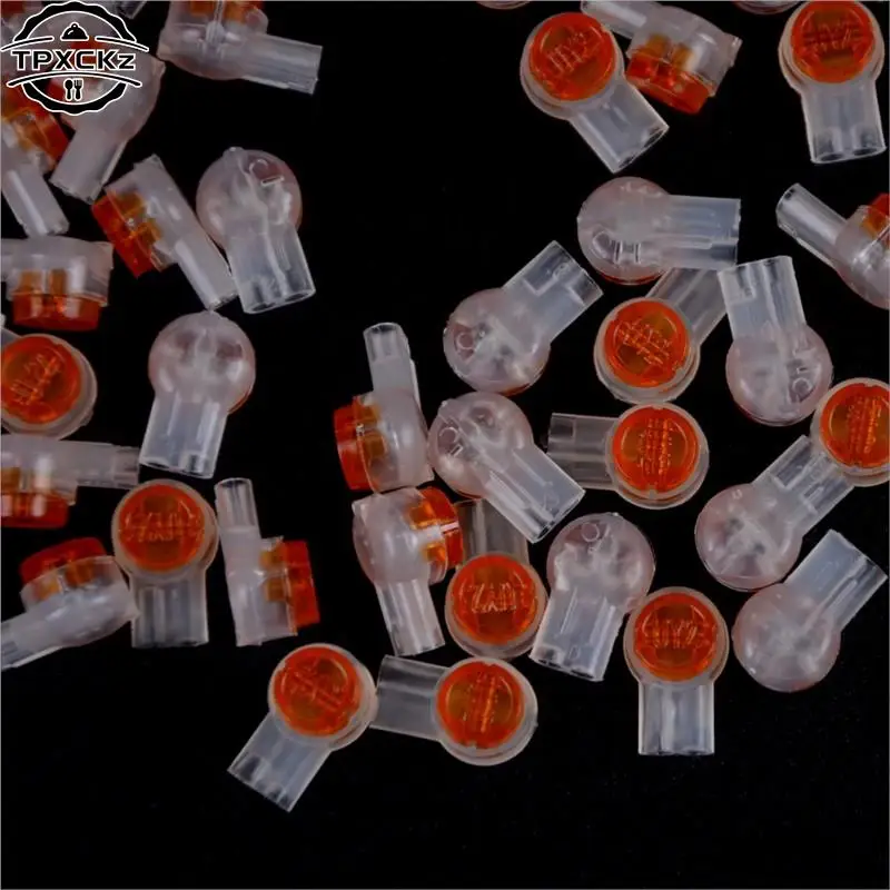 New 100Pcs UY2 K1 Connector Grease Filling Butt Wire Line Terminal For Telephone Network Line Connection High Quality