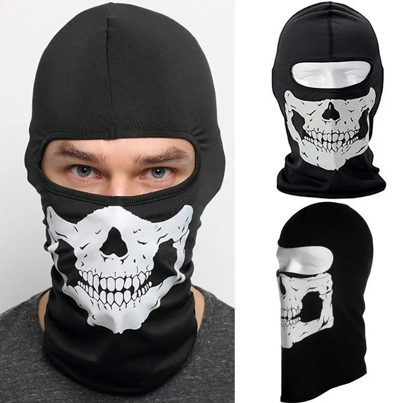 Unisex Winter Knitted Ski Mask Balaclava High Fashionable Butterfly Embroidery Full Face Cap Unique Winter Hat Beanie
