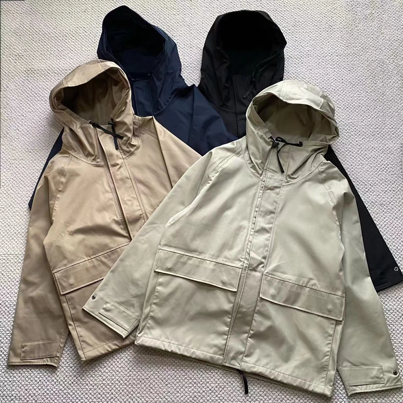 Nanamica windproof and waterproof hooded jacket loose casual jacket Japanese men and women