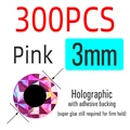 3mm Rosa 300 piezas