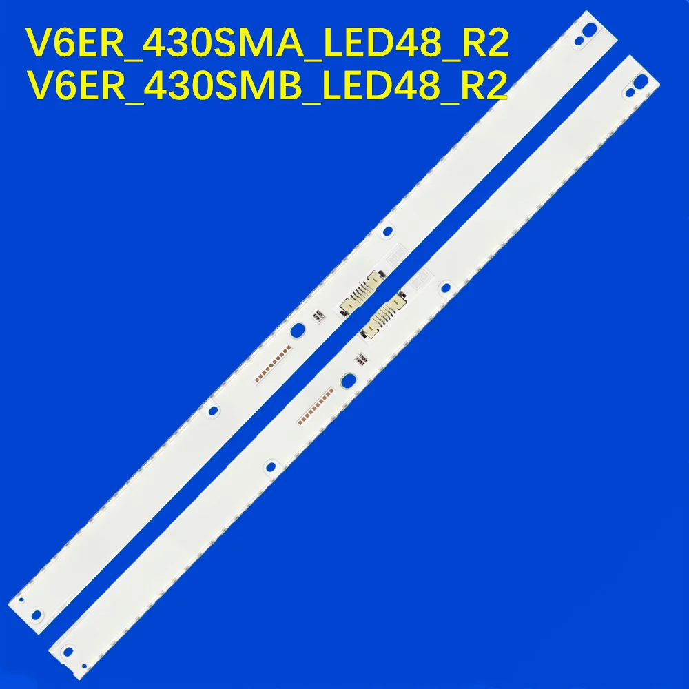 ไฟเรืองแสงทีวี LED สำหรับ UE43KU6400 UE43KU6500 UE43KU7500 UE43MU6400 UE43MU6500 UE43MU7400 S_6KU6.4 UE43MU7500/6.5K _ 43_SFL70_L48 R48