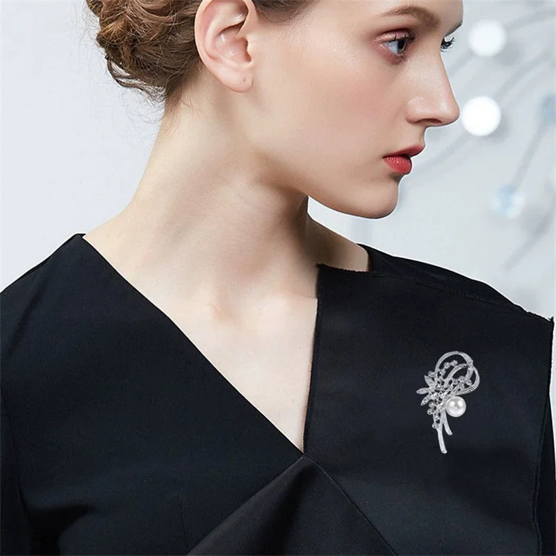 1 قطعة بروش زهرة النرجس شيك للنساء الرجال دبابيس نبات زهرة رائعة دبابيس مجوهرات اكسسوارات عصرية هدايا 2025