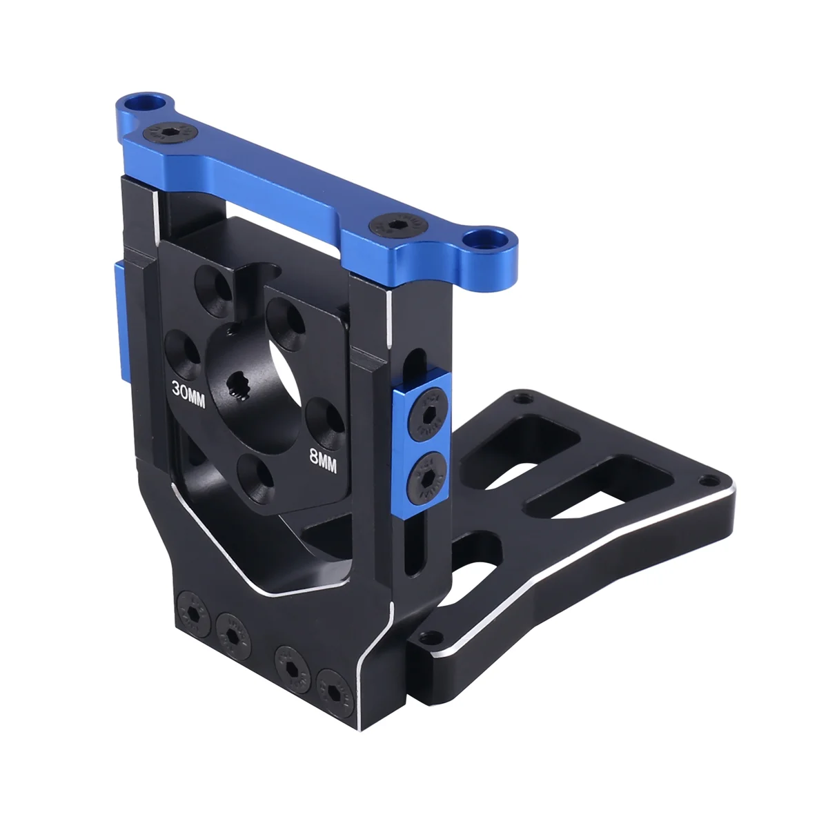 Metal Upgraded Motor Mount Seat Quick Disassembly for 1/5 XMAXX 6S 8S 1/6 XRT RC Car Upgrade Parts,3