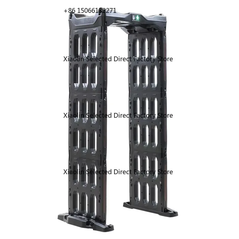 BX6001 Walk through Metal Detector Gate Waterproof with Backup Battery for Security Screening