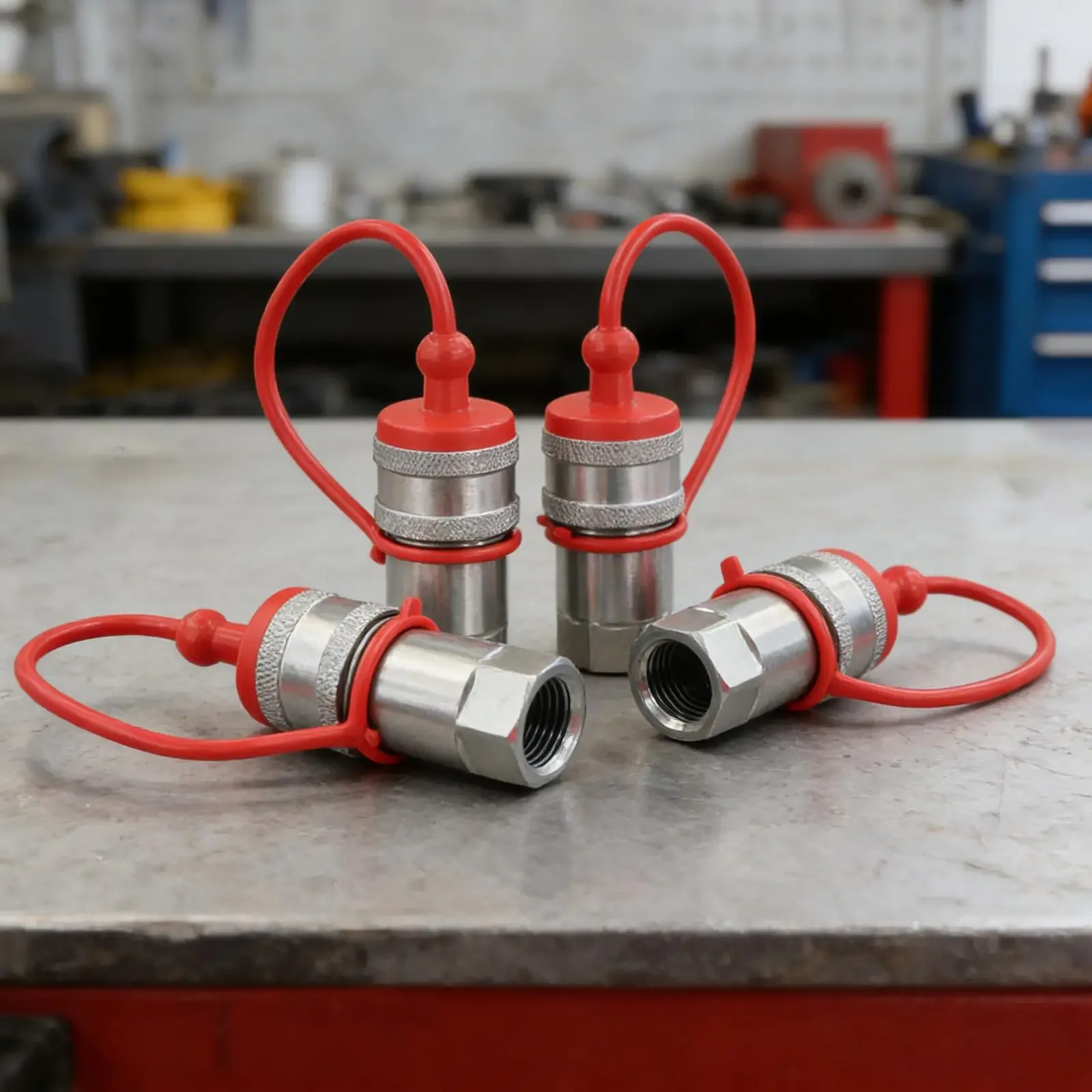 High Pressure Rated Hydraulic Quick Connect Couplers ISO7241A Compatible For Safe Operation In Tough Conditions