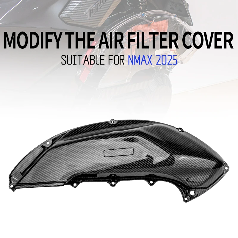 

Motorcycle Accessories for Yamaha 2025 Nmax155 N-MAX NMAX 155 125 V3 Modified Air Filter Cover Element Replacement Housing Cap