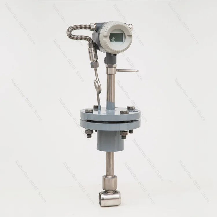 Intelligent Vortex Flow Meter LUGB Type For Steam Compressed Air Natural Gas Biogas Oxygen Nitrogen Measurement