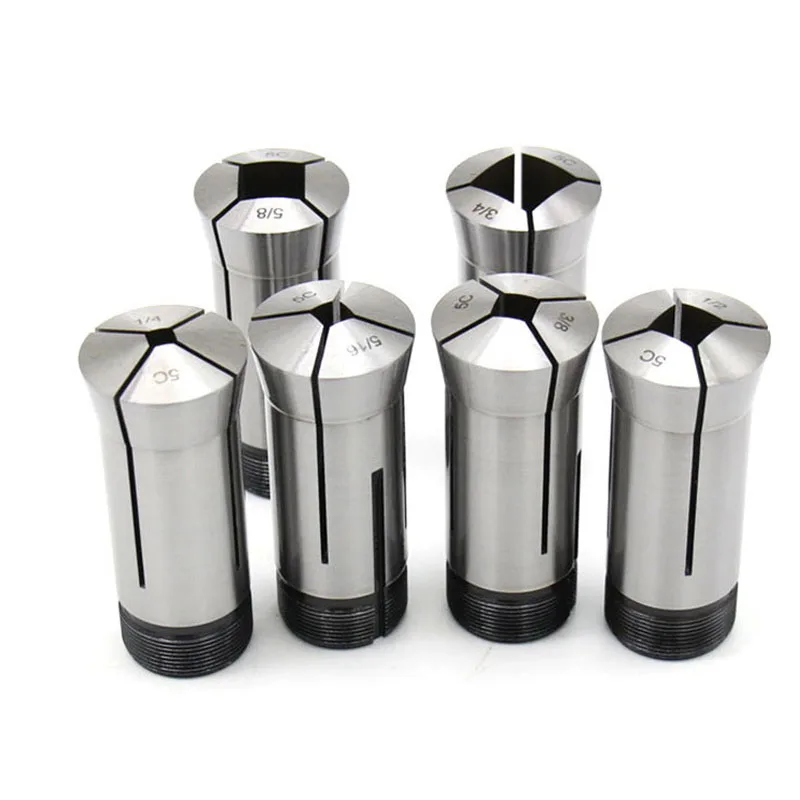 1pcs Round Hole Round Type 5C Collet Spring Collet Range From 3mm~26mm For CNC Lathe Milling Machine