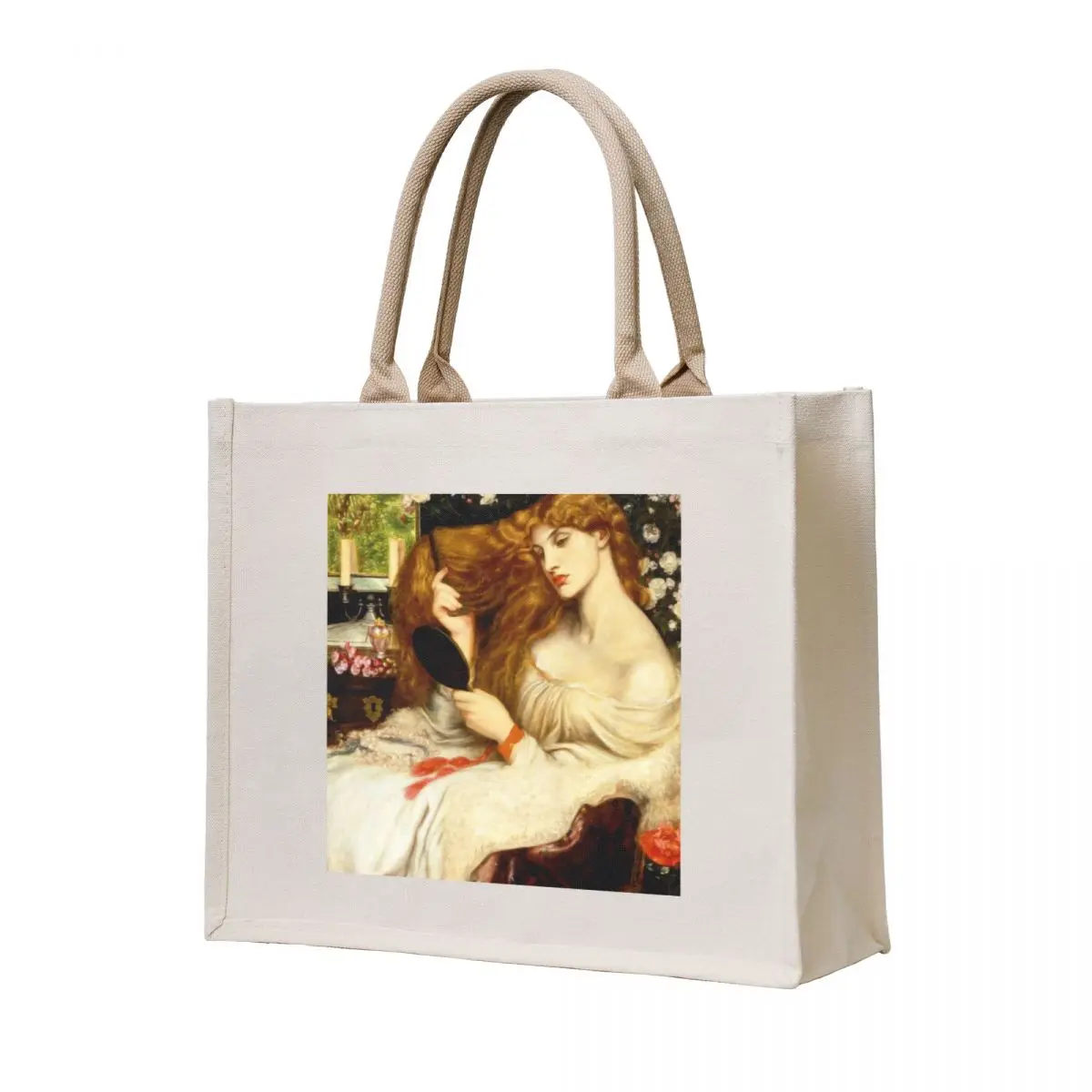 

Dante Gabriel Rossetti Lady Lilith Tote Bag tote bags aesthetic eco pack Shopper handbag