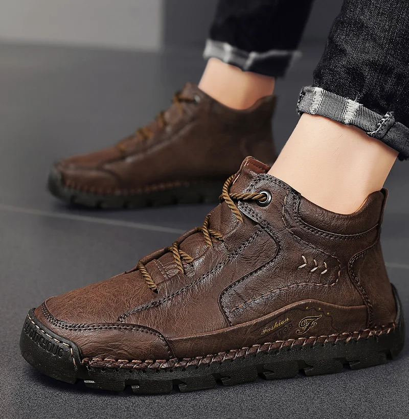 Men Vintage Handmade Ankle Boo - đánh giá và giá Vintage Leatherwork