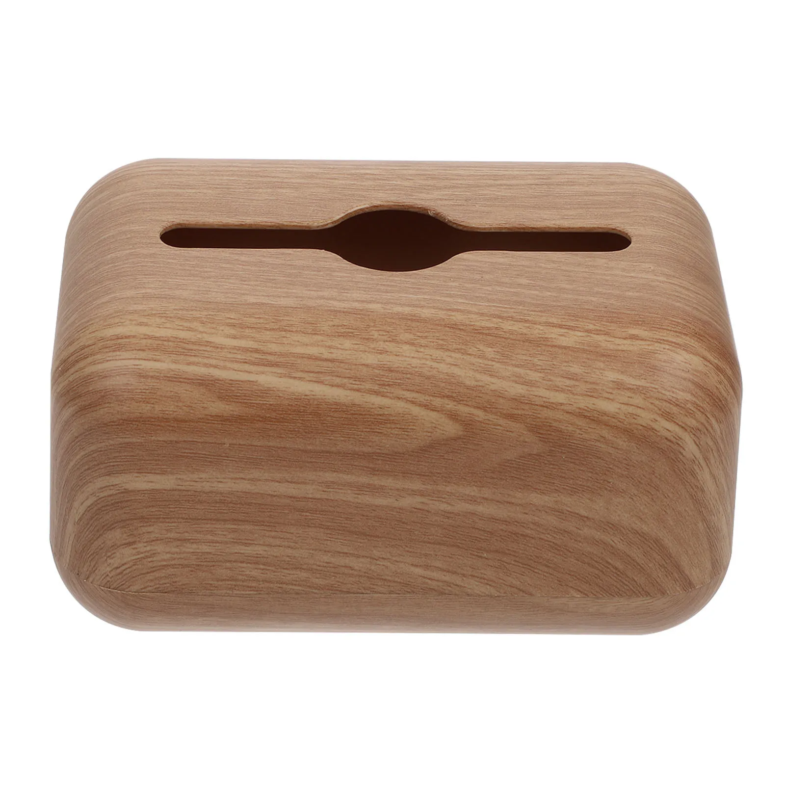 

Wood Grain Tissue Box Holder Home Decor Tabletop Napkin Storage Container Household Tissue Organizer Living Room Supplies