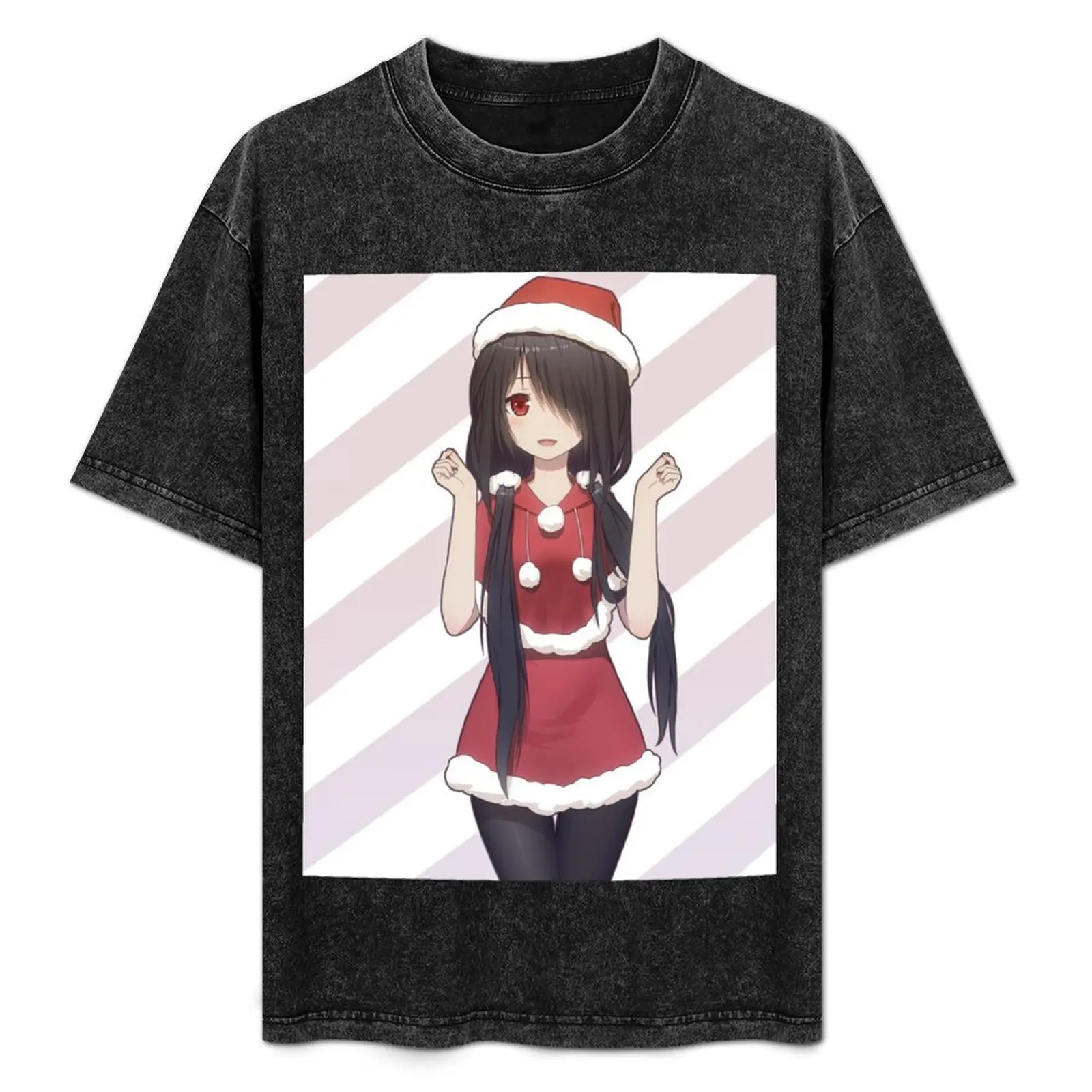 

Kurumi Tokisaki waifu 4 T-Shirt anime vintage t shirts graphic t shirts plus size clothes Short sleeve tee men