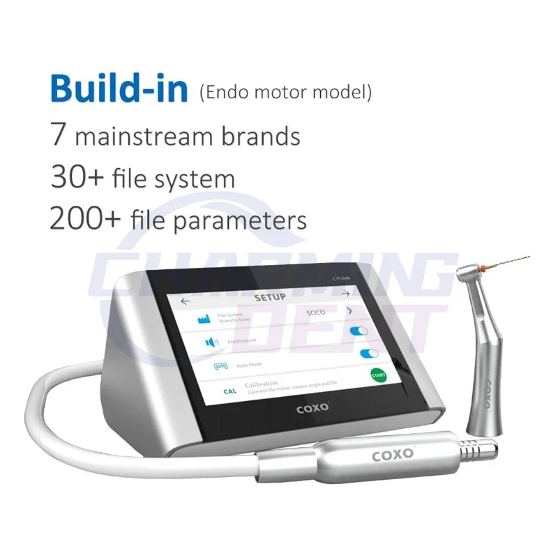 COXO All-in-One Dental Equipment New Arrival LED Micro Brushless Electric Motor with Endo Motor for Cleaning & Filling Teeth
