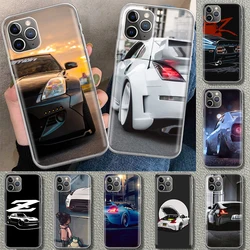 JDM Sport Car 350Z 370Z 240Z Phone Case Cover for iPhone 11 12 13 Mini 14 15 Plus 16 Pro Max 17 Air 7 8 + SE Art Customized Fund