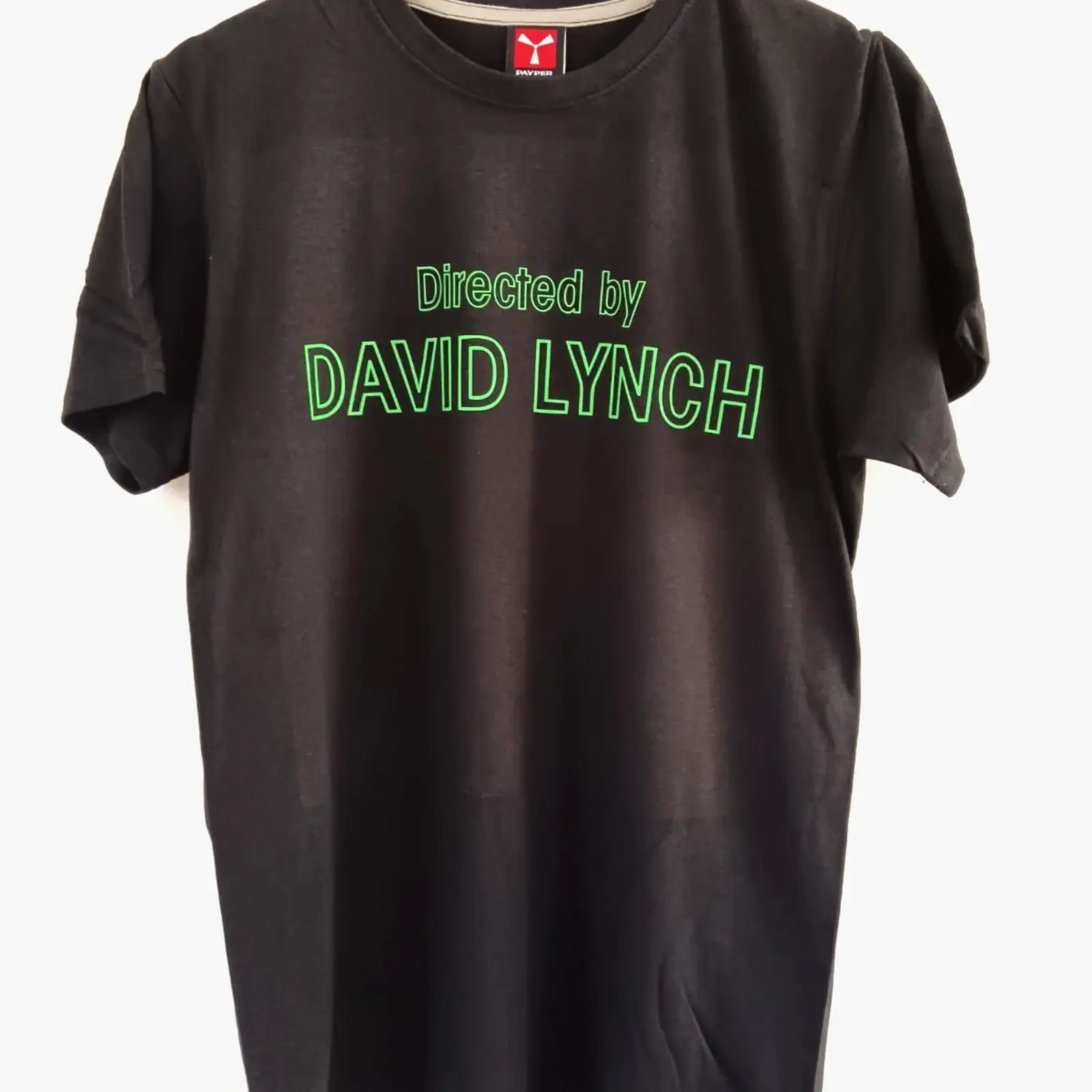 David Lynch directed by T shirt men's women's director black Twin Peaks cinema film vintage Washed Breathable graphic
