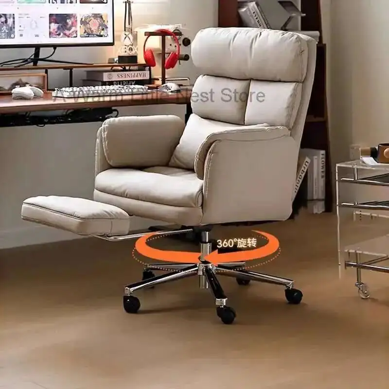 

Computer Sedentary Home Study Chair Comfortable Lazy Bedroom Desk Chair Office Seat E-sports Sofa Relaxchaise Furniture