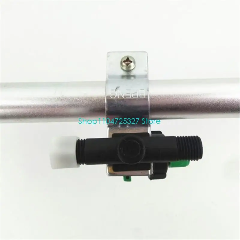 D8KF Heavy Duty Fan Pattern Mists Sprays Nozzle 2pcs Pipe Clip Irrigation Accessories