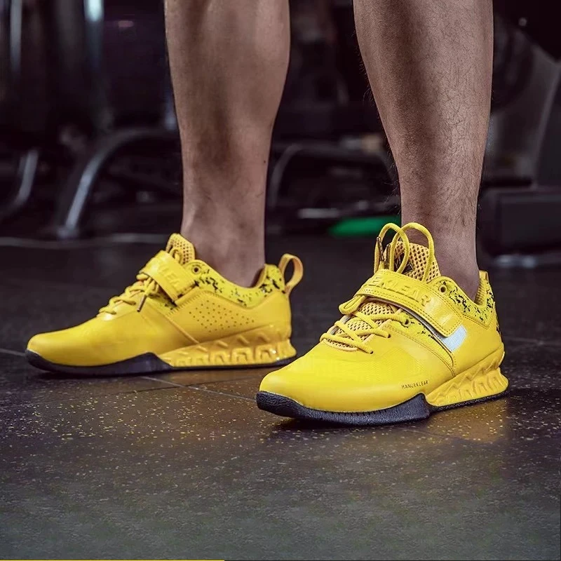 Spring Hot Sale Weight Lifting Sneakers Man Woman Squat Hard Pull Shoes Couples Gym Training Shoe Professional Men Trainers