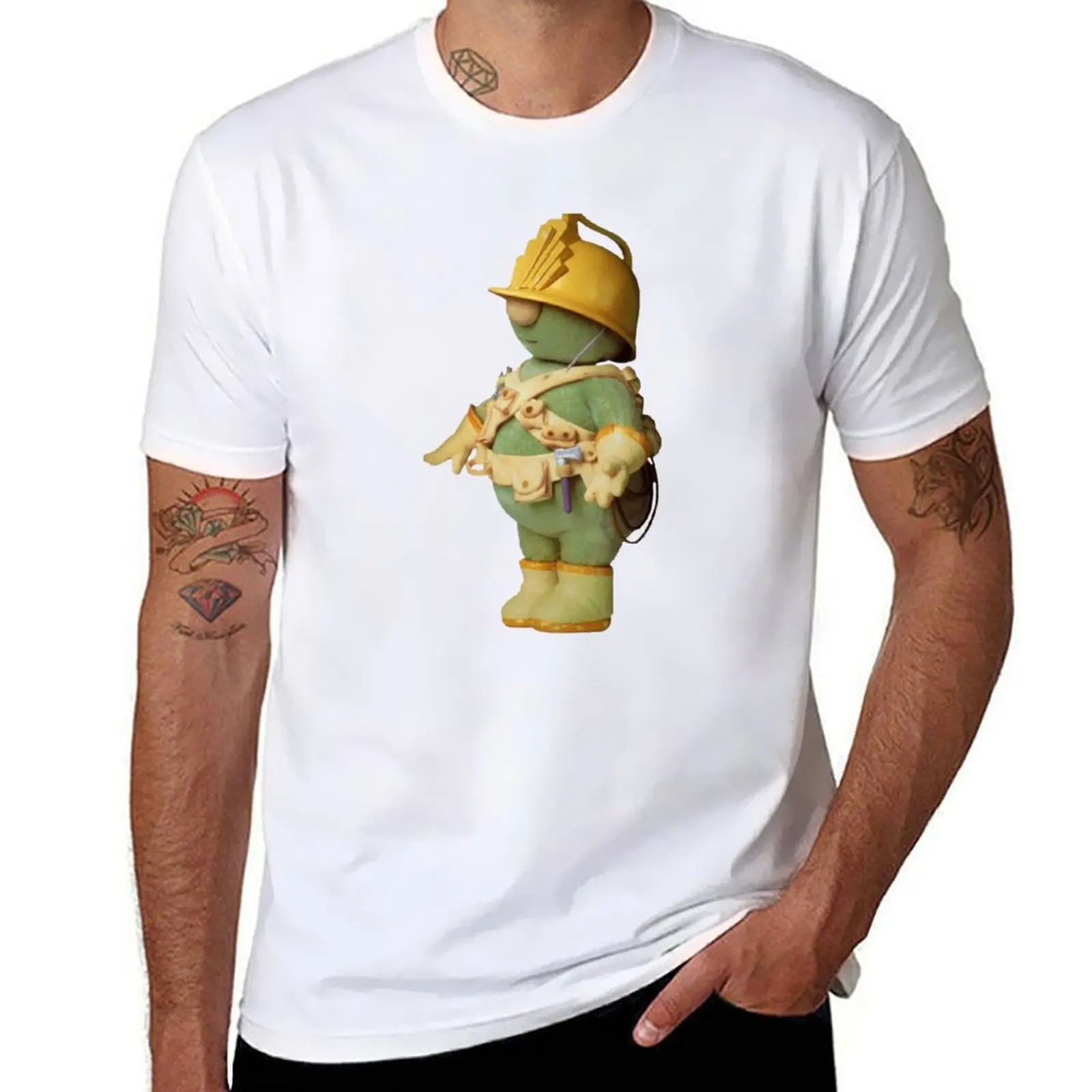 

Doozer Fraggle Rock 80s Vintage Band T-Shirt t shirt for man 100 percent cotton mens graphic t shirts T-Shirt