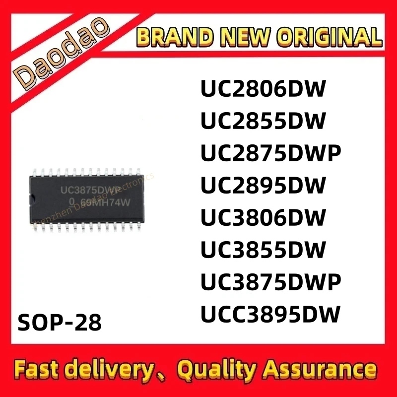 

Quality Brand New UC2806DW UC2855DW UC2875DWP UC2895DW UC3806DW UC3855DW UC3875DWP UCC3895DW IC Chip SOP-28