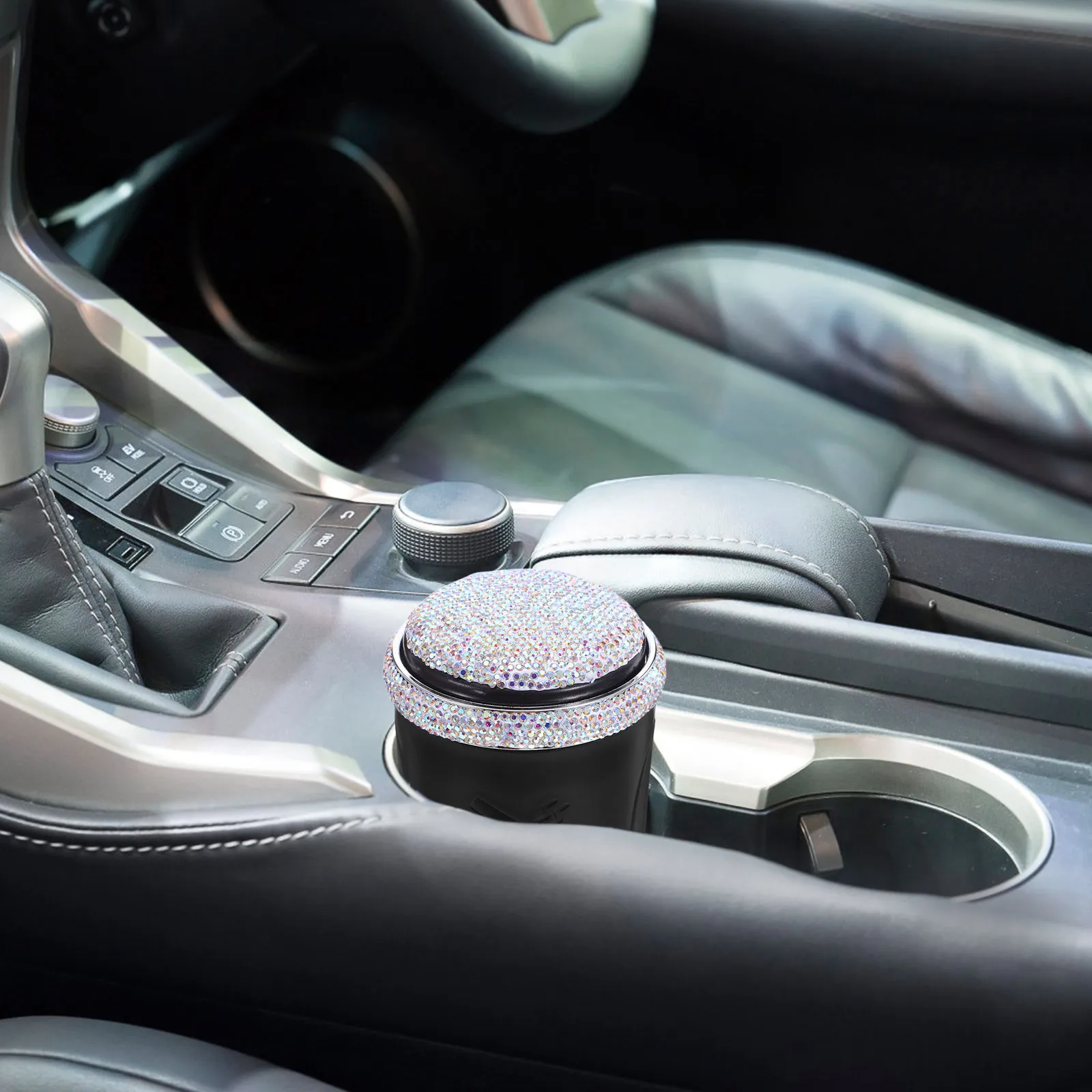 

Butt Bucket Ashtray Portable Smokeless Small Car Trash Cup Holder Mini