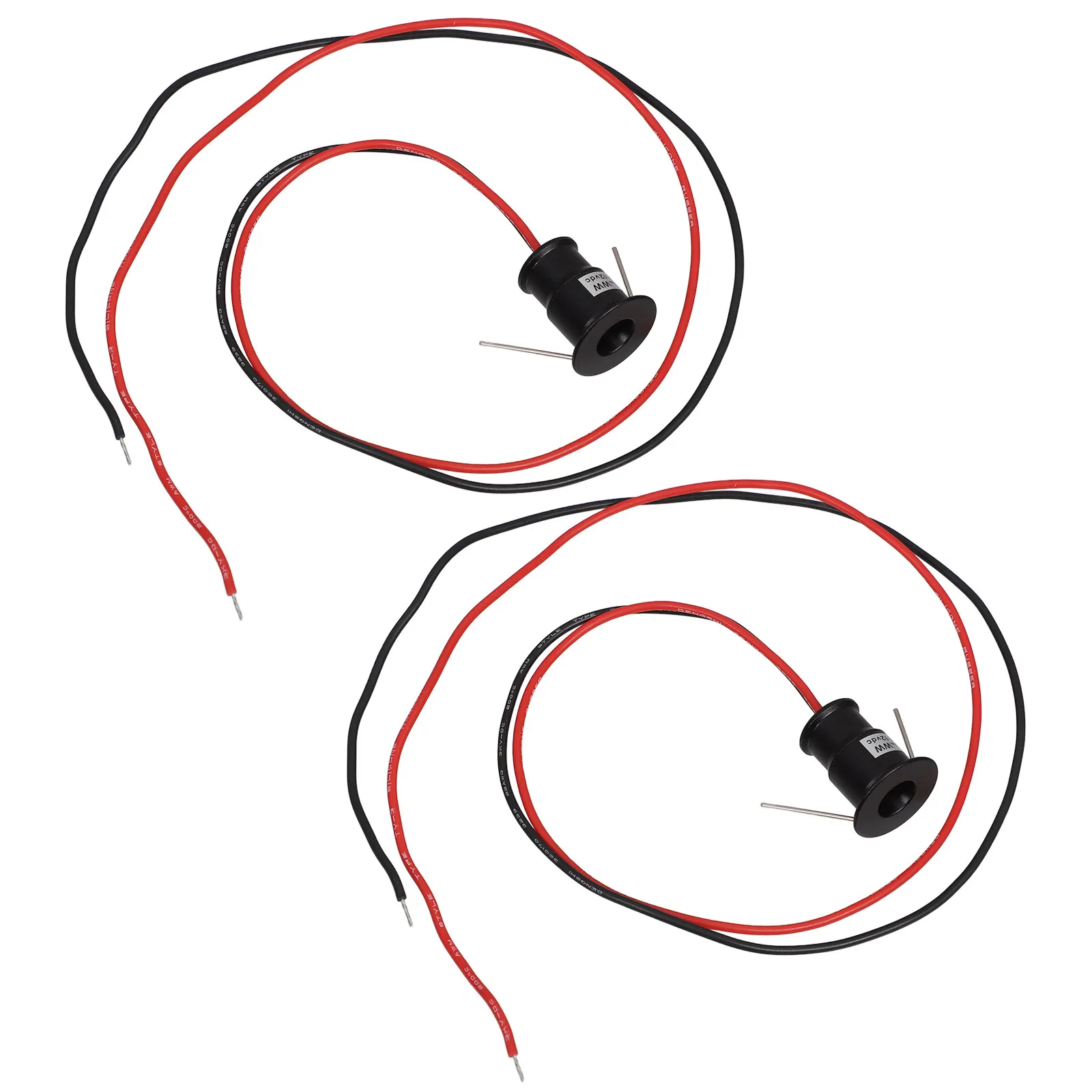 

2 шт. Мини-прожекторы высокой яркости 1 Вт, 12 В постоянного тока, настенные/потолочные светильники для шкафов, гардеробов, фургонов, лодок, полок, зеркал, витрин