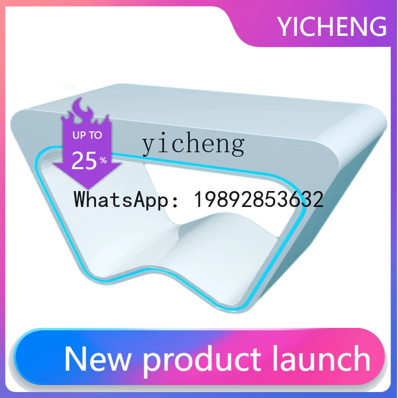 

X4 Display Table Special-shaped paint Display Cabinet Science and Technology Museum Display Creative Round Luminous Nakajima