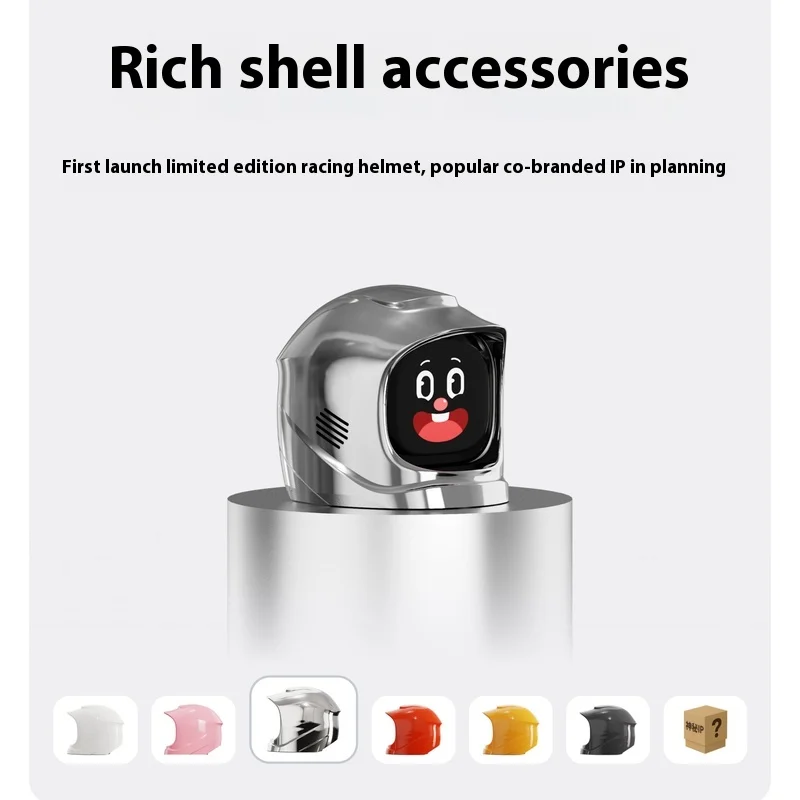 

Mangogo Intelligent Electronic Pet Toy For Cars Trendy Facial Expressions Decorations Vehicle Companion Action Figure